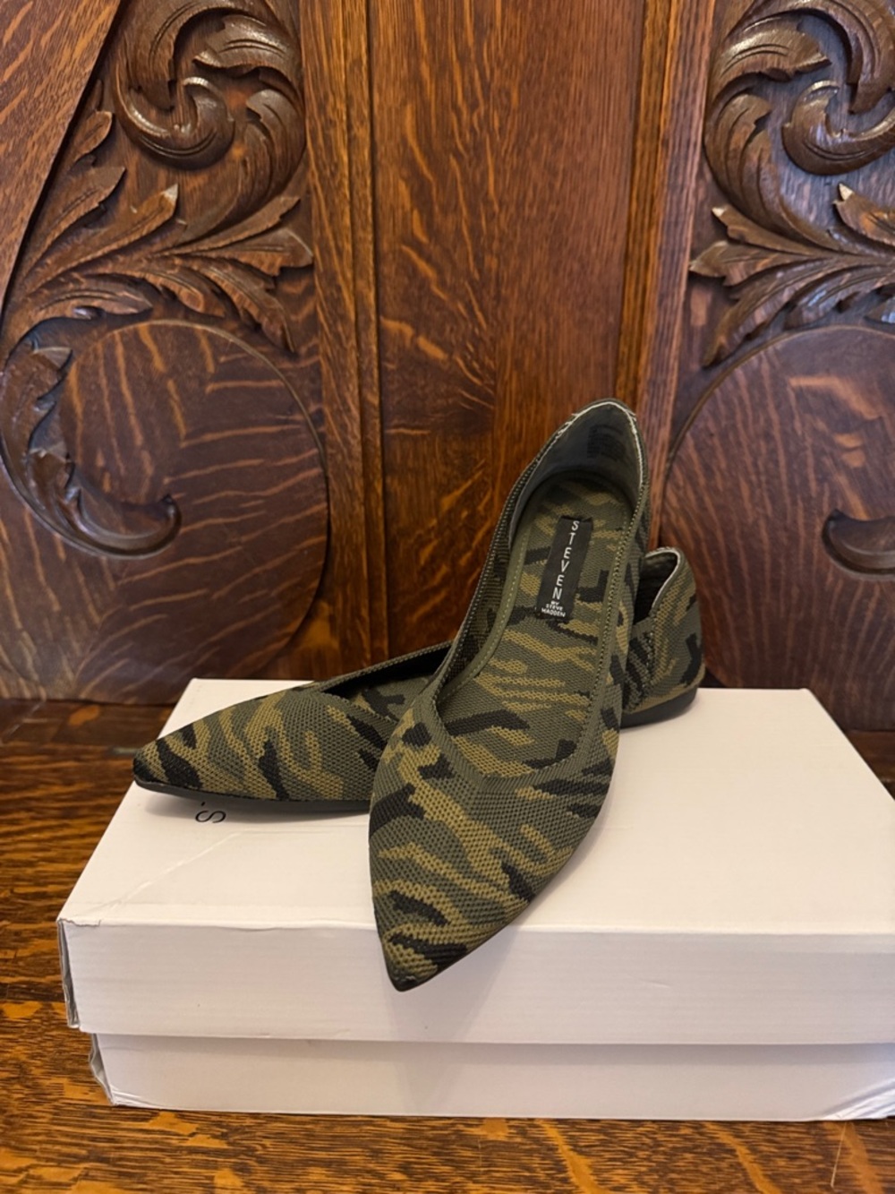 Steven By Steve Madden Rosy Flat Camouflage 7